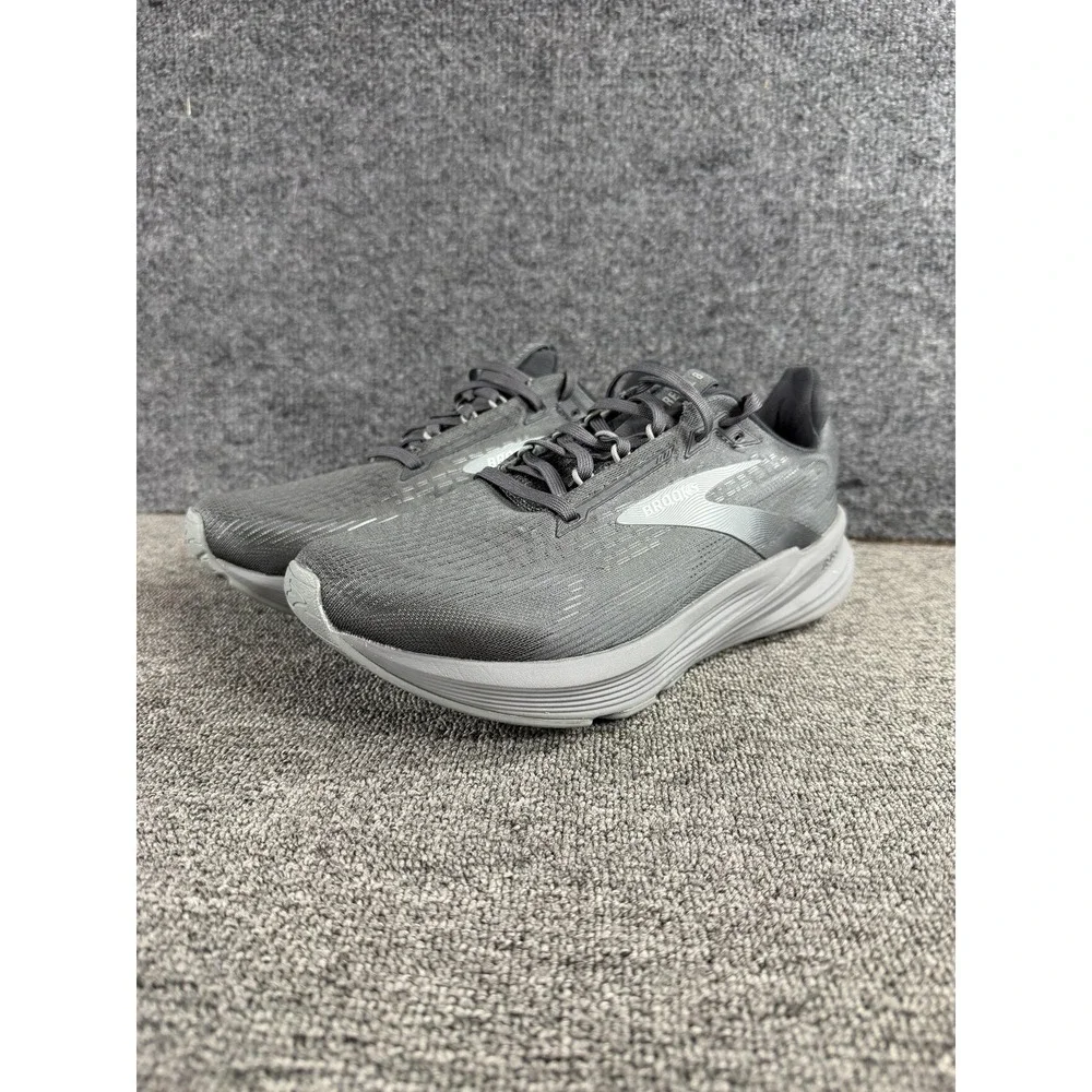 Brooks Revel 6 Shoes Mens 8 Gray Mesh Cushioned Running Sneakers 110391 1D014